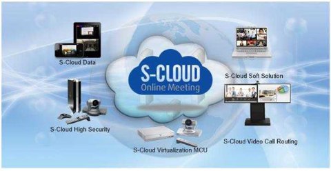 Hội nghị trực tuyến qua S-cloud Online Meeting.