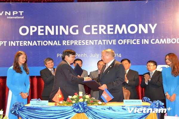 Khai trương Văn phòng Đại diện VNPT International tại Campuchia