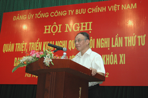 Bưu chính Việt Nam tổ chức học tập, quán triệt nghị quyết hội nghị lần thứ IV