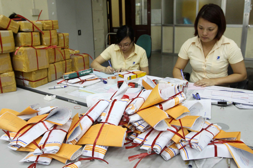 Bưu điện Việt Nam áp dụng bảng cước EMS mới từ 1/7