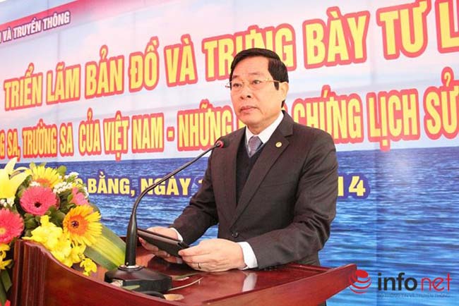 Trưng bày bằng chứng về chủ quyền biển đảo Việt Nam tại Cao Bằng